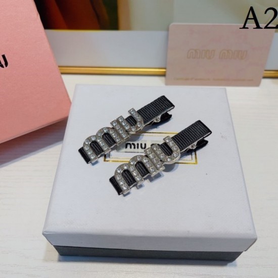 Recommended coordination Hair ornament 2023SS MIU MIU Miu Miu Recommended coordination Hair ornament 2023SS MIU MIU Miu Miu
